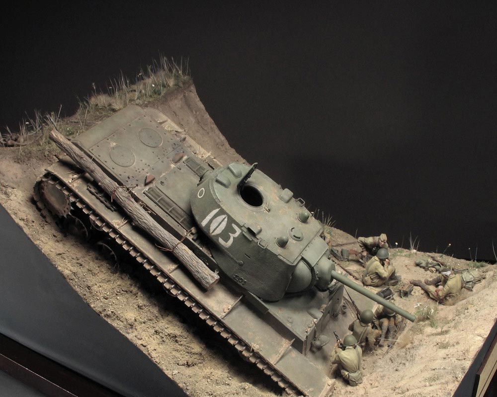Dioramas and Vignettes: Gully in Don Steppe, photo #7