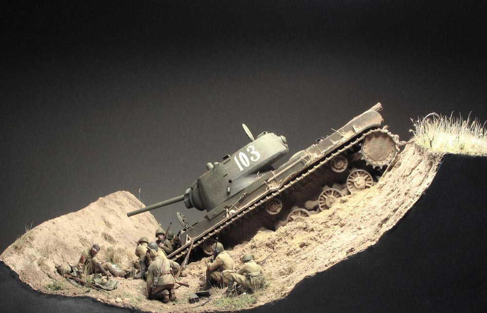 Dioramas and Vignettes: Gully in Don Steppe, photo #9