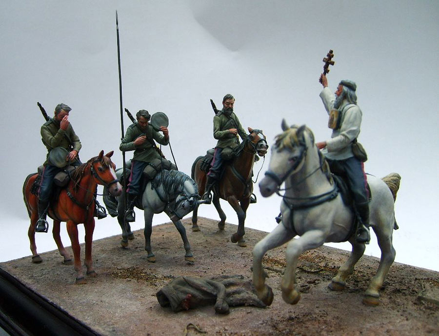 Dioramas and Vignettes: Before the attack. 1918, photo #2