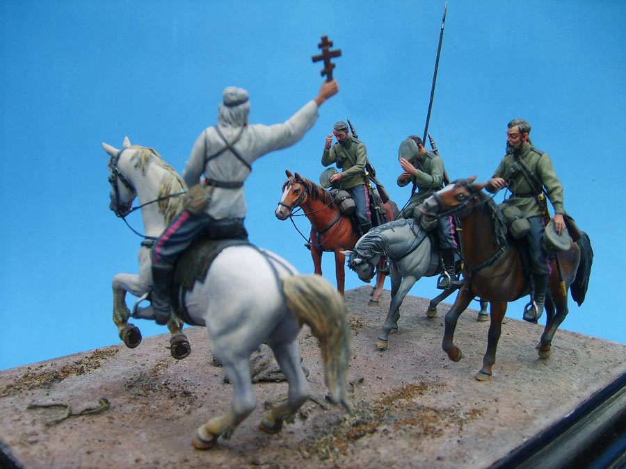Dioramas and Vignettes: Before the attack. 1918, photo #3