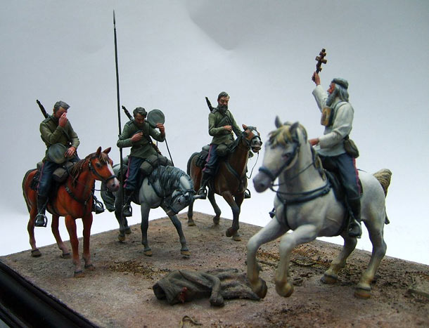 Dioramas and Vignettes: Before the attack. 1918