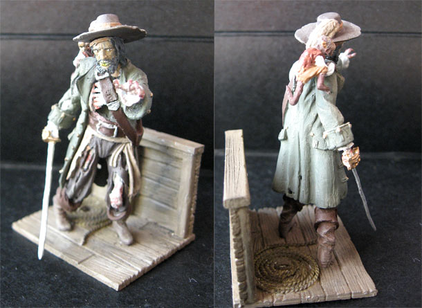 Figures: Zombie pirate