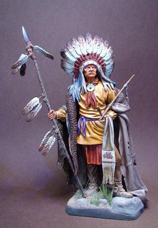 Figures: Washakie Chief, photo #1