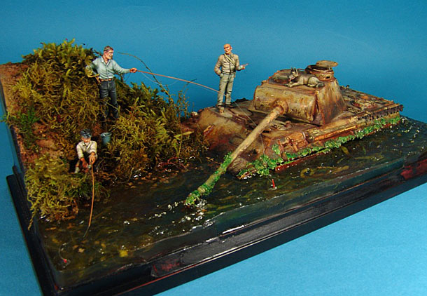 Dioramas and Vignettes: Fishy river