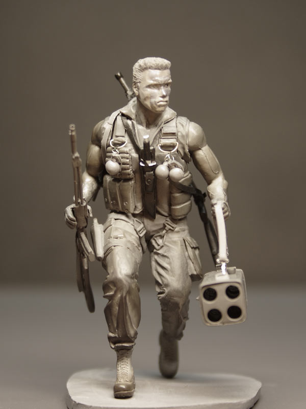Sculpture: Commando (John Matrix), photo #1