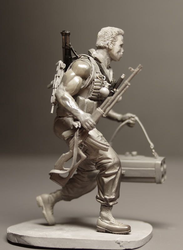 Sculpture: Commando (John Matrix), photo #10