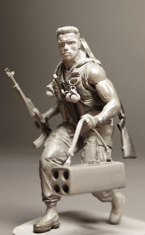 Sculpture: Commando (John Matrix), photo #2