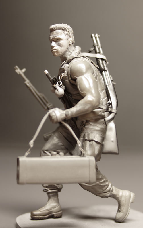 Sculpture: Commando (John Matrix), photo #4