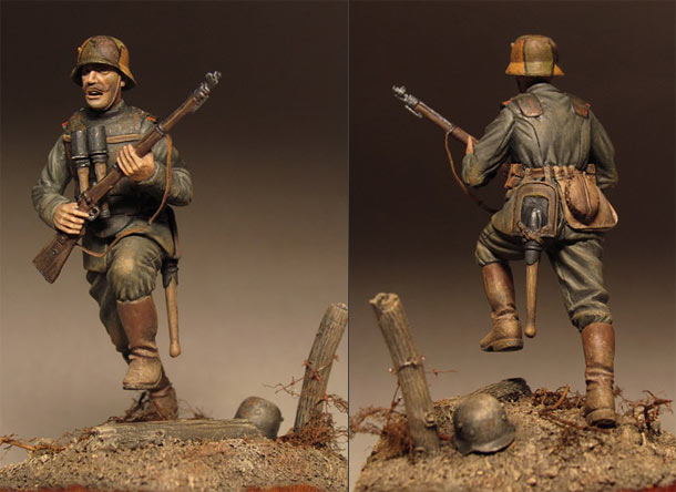 Figures: German stormtrooper, 1918