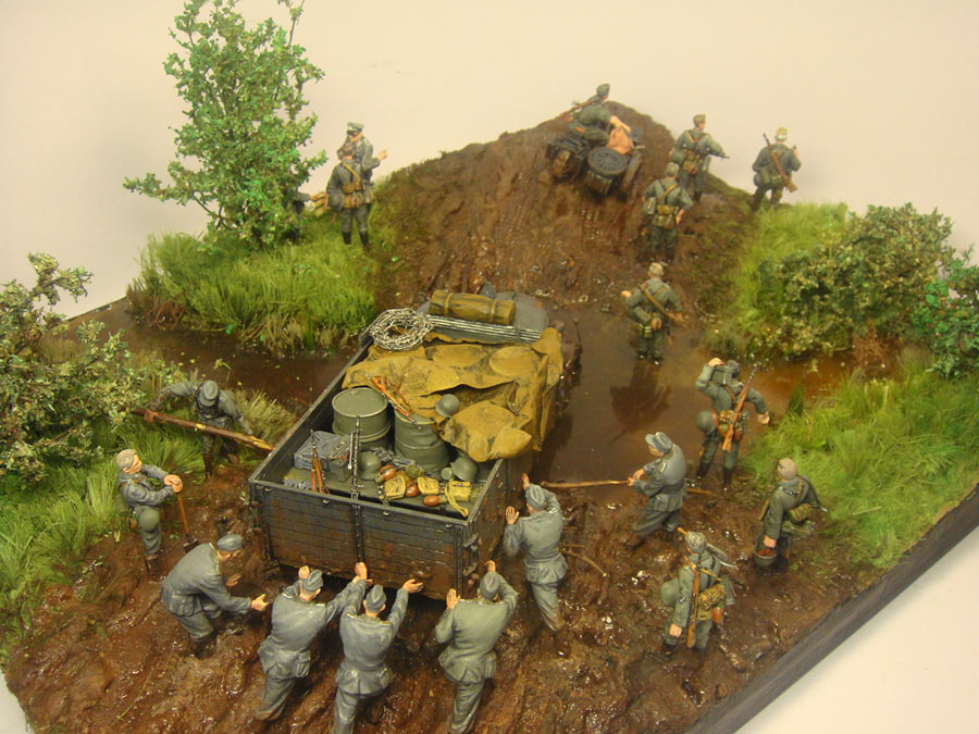 Dioramas and Vignettes: Oh, those Russian roads..., photo #3