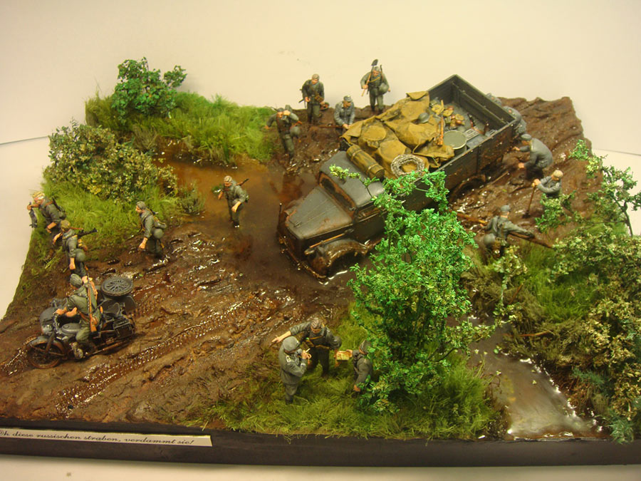 Dioramas and Vignettes: Oh, those Russian roads..., photo #7