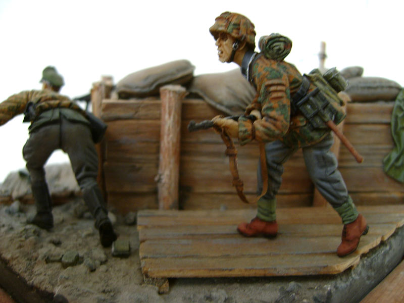 Dioramas and Vignettes: In the trenches, 1944, photo #3