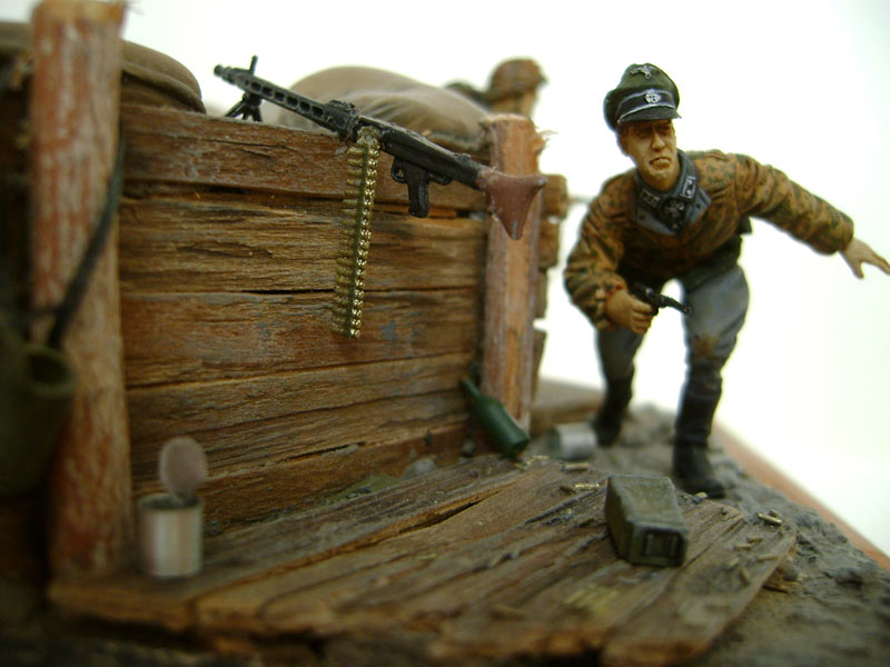 Dioramas and Vignettes: In the trenches, 1944, photo #4