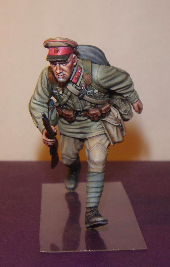 Figures: Red Army sergeant, summer 1941, photo #1