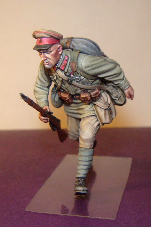 Figures: Red Army sergeant, summer 1941, photo #2