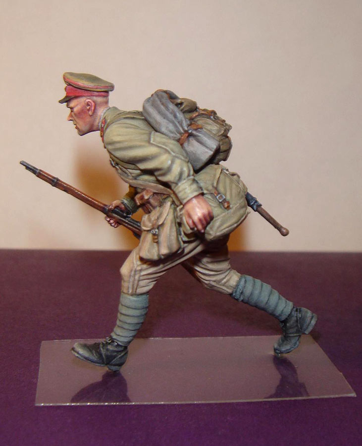 Figures: Red Army sergeant, summer 1941, photo #3