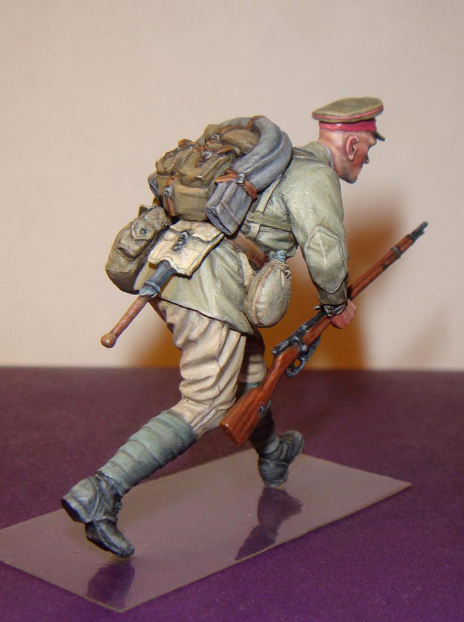 Figures: Red Army sergeant, summer 1941, photo #5
