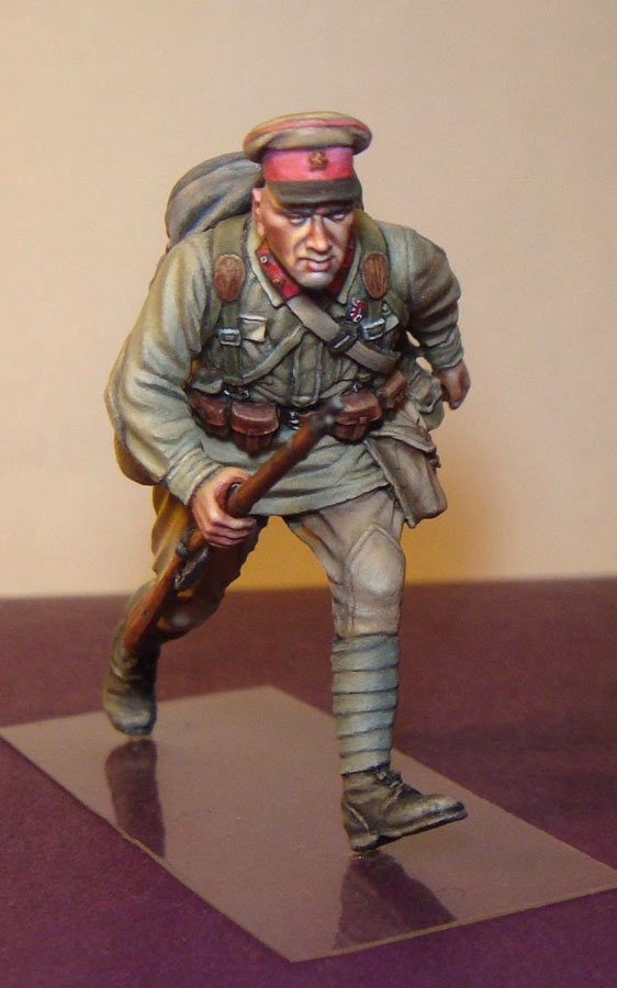 Figures: Red Army sergeant, summer 1941, photo #8