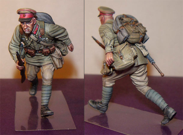 Figures: Red Army sergeant, summer 1941