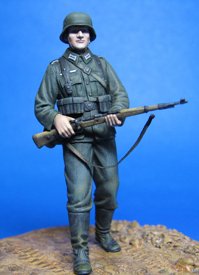 Figures: Wehrmacht soldiers and officer, photo #10