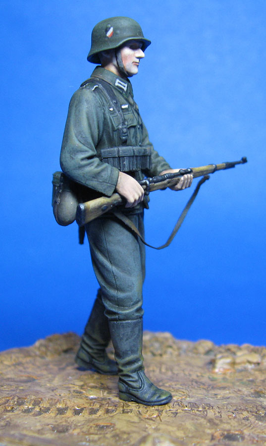Figures: Wehrmacht soldiers and officer, photo #11