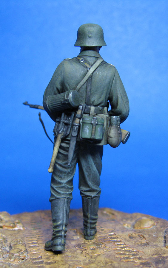 Figures: Wehrmacht soldiers and officer, photo #12