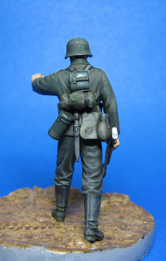 Figures: Wehrmacht soldiers and officer, photo #3