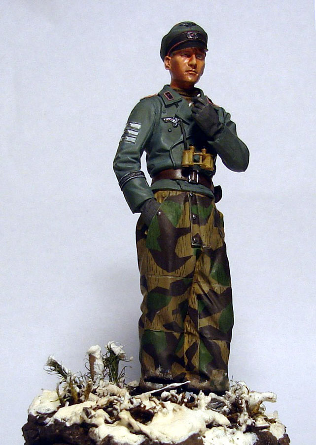 Figures: German tank officer, Grossdeutschland div., photo #6