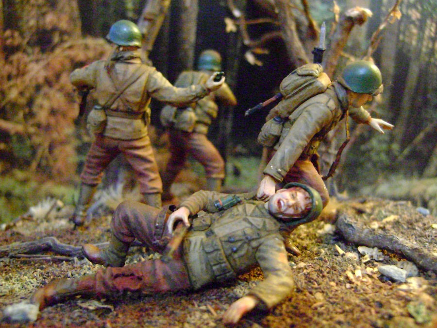 Dioramas and Vignettes: Huertgen slaughterhouse, photo #10