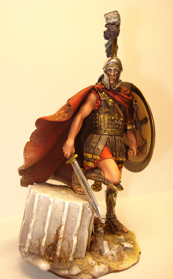Figures: Greek warrior, V century B.C., photo #1