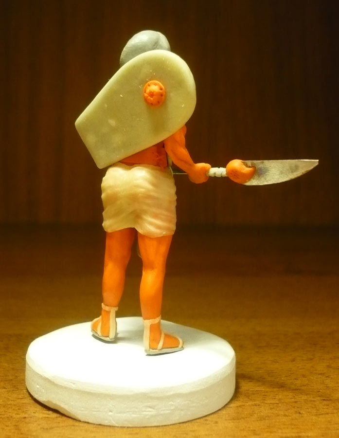 Скульптура: Египетский пехотинец, фото #4