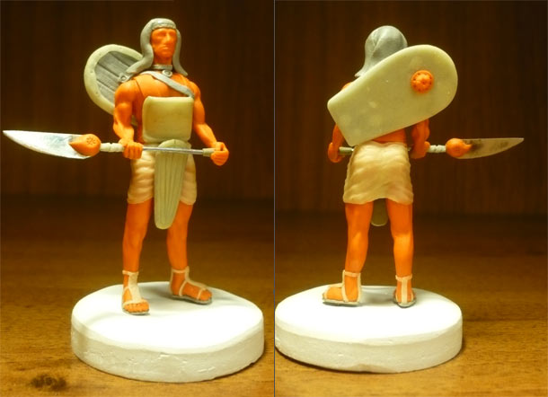 Скульптура: Египетский пехотинец