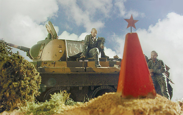 Диорамы и виньетки: Три танкиста, фото #2