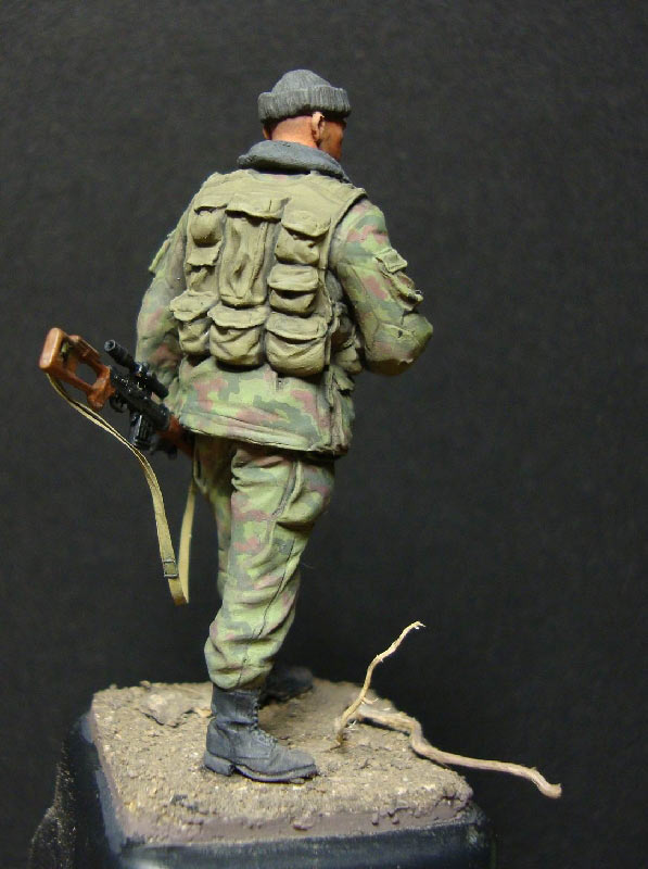 Figures: Sniper, modern Russian paratroops, photo #3