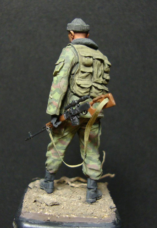 Figures: Sniper, modern Russian paratroops, photo #4