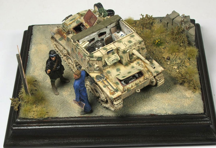 Диорамы и виньетки: Незваные гости в пустыне, фото #1