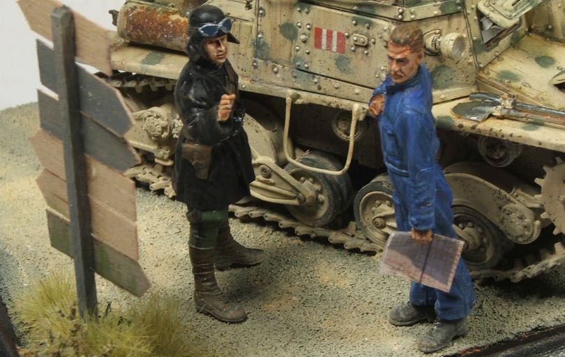 Диорамы и виньетки: Незваные гости в пустыне, фото #12