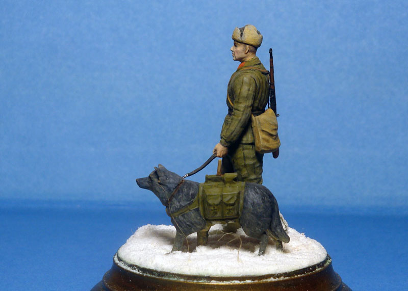 Figures: Soviet tank hunter with dog, photo #3
