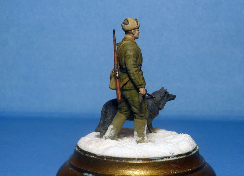 Figures: Soviet tank hunter with dog, photo #6