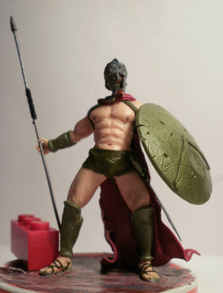 Sculpture: Spartan warrior, photo #1