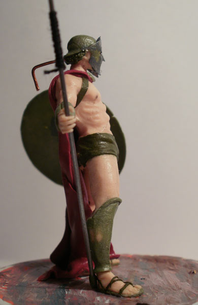 Sculpture: Spartan warrior, photo #5