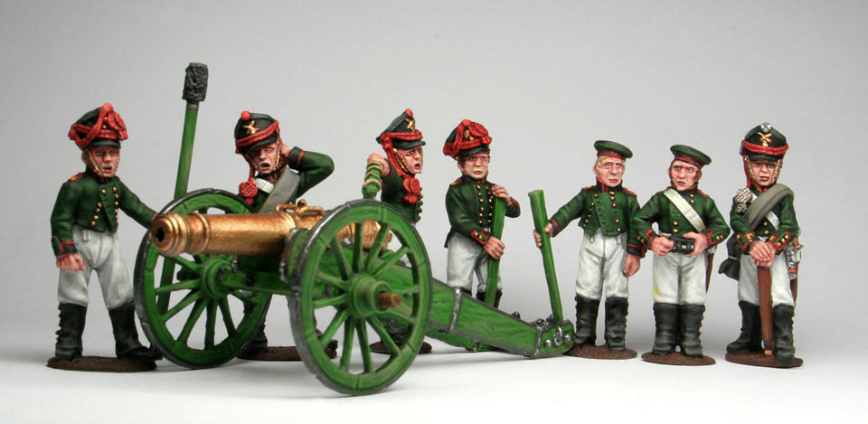 Фигурки: Русская  артиллерия, 1812 г., фото #2