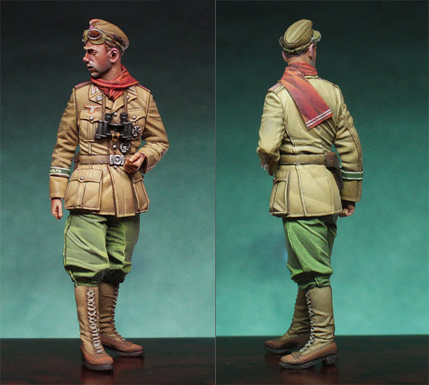 Figures: DAK Panzer Officer