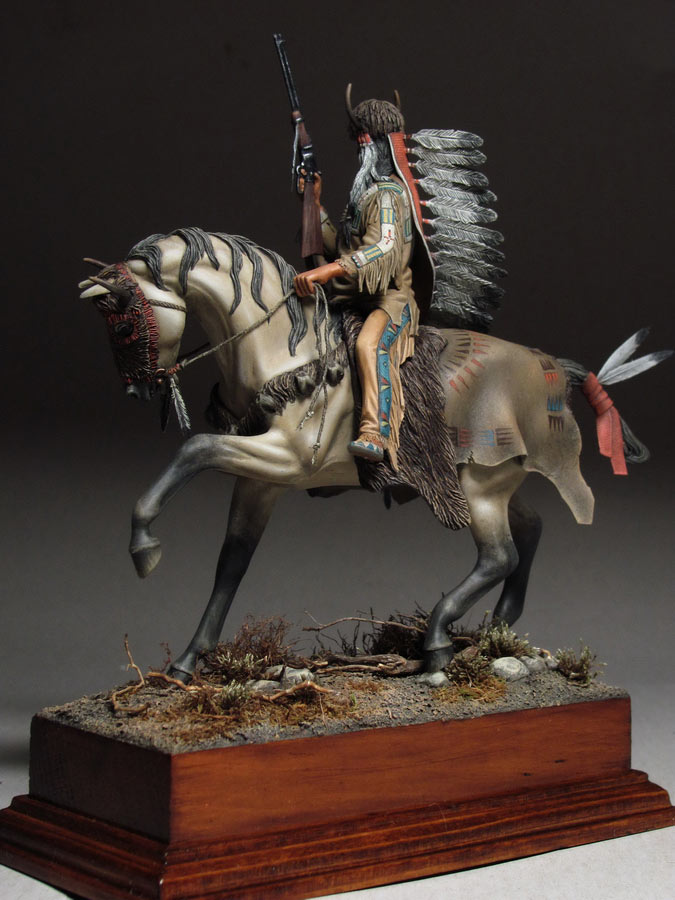 Figures: Lakota warrior, photo #10
