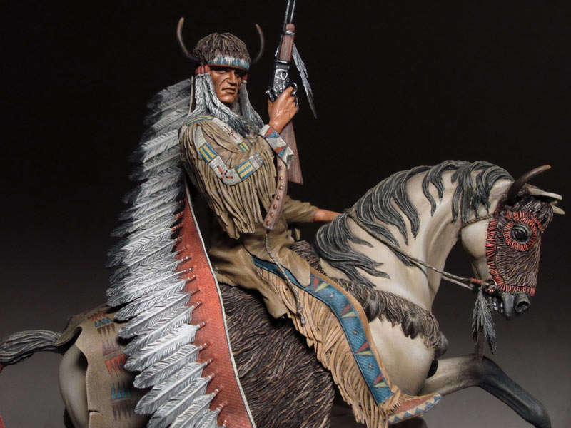 Figures: Lakota warrior, photo #6
