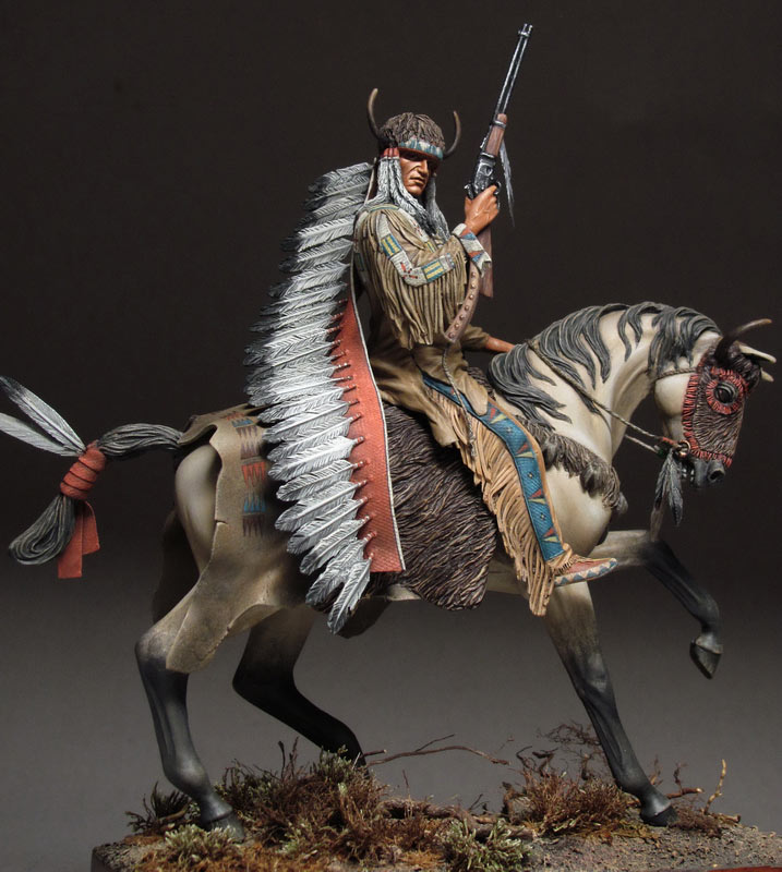 Figures: Lakota warrior, photo #9
