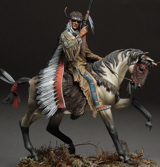 Figures: Lakota warrior