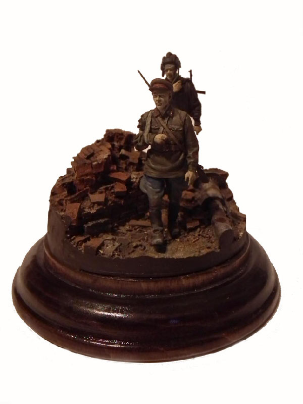Dioramas and Vignettes: Two soldiers, photo #1