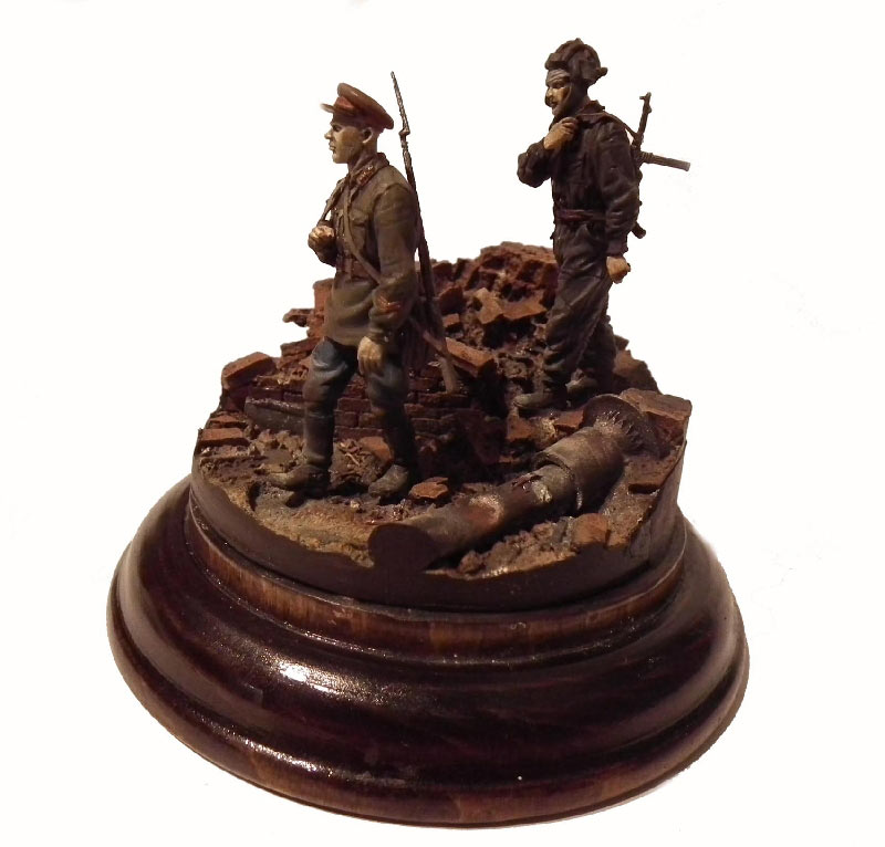 Dioramas and Vignettes: Two soldiers, photo #3