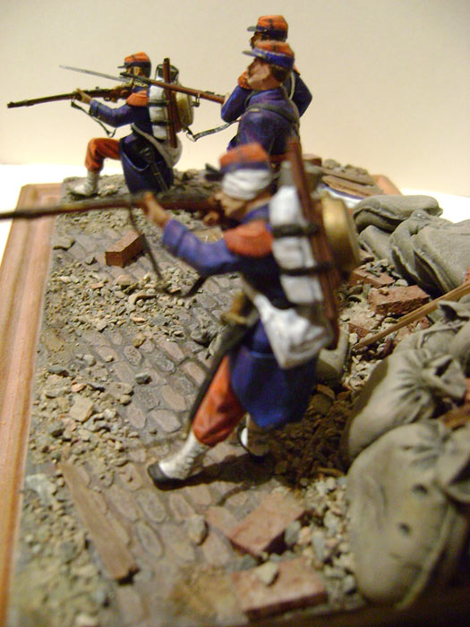 Dioramas and Vignettes: French line infantry, 1870-71, photo #4